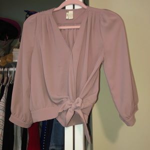 Long sleeve blouse